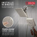 75755SS Bathroom/Bathroom Tub & Shower Faucets/Showerhead & Handshower Combos