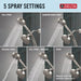 75756 Bathroom/Bathroom Tub & Shower Faucets/Showerhead & Handshower Combos