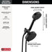 75756BL Bathroom/Bathroom Tub & Shower Faucets/Showerhead & Handshower Combos
