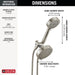 75756SS Bathroom/Bathroom Tub & Shower Faucets/Showerhead & Handshower Combos
