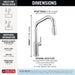 9085-PR-DST Kitchen/Kitchen Faucets/Pull Down Spray Faucets