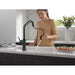 9085TL-BL-DST Kitchen/Kitchen Faucets/Pull Down Spray Faucets