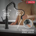 9085TL-BL-DST Kitchen/Kitchen Faucets/Pull Down Spray Faucets