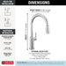 9185-PR-DST Kitchen/Kitchen Faucets/Pull Down Spray Faucets