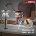 9185TL-CZ-PR-DST Kitchen/Kitchen Faucets/Pull Down Spray Faucets
