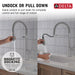 9685-AR-PR-DST Kitchen/Kitchen Faucets/Pull Down Spray Faucets