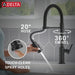 9685-BL-DST Kitchen/Kitchen Faucets/Pull Down Spray Faucets