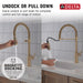 9685-CZ-PR-DST Kitchen/Kitchen Faucets/Pull Down Spray Faucets