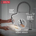 9685TL-AR-PR-DST Kitchen/Kitchen Faucets/Pull Down Spray Faucets