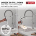 9685TL-AR-PR-DST Kitchen/Kitchen Faucets/Pull Down Spray Faucets