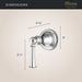 016-TB1C Bathroom/Bathroom Tub & Shower Faucets/Tub & Shower Diverters & Volume Controls