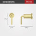 016-TNT1BG Bathroom/Bathroom Tub & Shower Faucets/Tub & Shower Diverters & Volume Controls