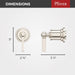 016-WND Bathroom/Bathroom Tub & Shower Faucets/Tub & Shower Diverters & Volume Controls