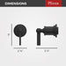 016-WNSDB Bathroom/Bathroom Tub & Shower Faucets/Tub & Shower Diverters & Volume Controls