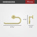 BRB-TNTBG Bathroom/Bathroom Accessories/Towel Rings