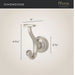 BRH-TB0K Bathroom/Bathroom Accessories/Towel & Robe Hooks
