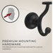 BRH-TB0SDB Bathroom/Bathroom Accessories/Towel & Robe Hooks
