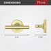 BRH-TNTBG Bathroom/Bathroom Accessories/Towel & Robe Hooks