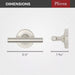 BRH-TNTK Bathroom/Bathroom Accessories/Towel & Robe Hooks