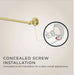 BTB-TB3BG Bathroom/Bathroom Accessories/Towel Bars