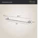 BTB-TB3C Bathroom/Bathroom Accessories/Towel Bars