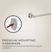 BTB-TB3D Bathroom/Bathroom Accessories/Towel Bars