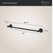 BTB-TB3SDB Bathroom/Bathroom Accessories/Towel Bars