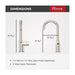 GT72-TNTD Kitchen/Kitchen Faucets/Bar & Prep Faucets