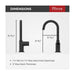 GT72-TNTSDB Kitchen/Kitchen Faucets/Bar & Prep Faucets