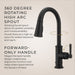 GT529-TDSDB Kitchen/Kitchen Faucets/Pull Down Spray Faucets