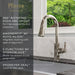 GT529-TDD Kitchen/Kitchen Faucets/Pull Down Spray Faucets