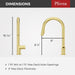 GT529-TNTBG Kitchen/Kitchen Faucets/Pull Down Spray Faucets