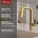 GT529-VRVBG Kitchen/Kitchen Faucets/Pull Down Spray Faucets
