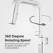 GT529-VRVC Kitchen/Kitchen Faucets/Pull Down Spray Faucets