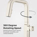GT529-VRVD Kitchen/Kitchen Faucets/Pull Down Spray Faucets