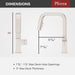 GT529-VRVGS Kitchen/Kitchen Faucets/Pull Down Spray Faucets