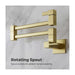 GT533-MDSBG Kitchen/Kitchen Faucets/Pot Filler Faucets
