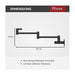 GT533-MDSSDB Kitchen/Kitchen Faucets/Pot Filler Faucets