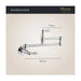 GT533-TDC Kitchen/Kitchen Faucets/Pot Filler Faucets