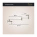 GT533-TDS Kitchen/Kitchen Faucets/Pot Filler Faucets