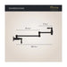 GT533-TDY Kitchen/Kitchen Faucets/Pot Filler Faucets