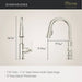 GT572-TDD Kitchen/Kitchen Faucets/Pull Down Spray Faucets