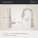 GT572-TDS Kitchen/Kitchen Faucets/Pull Down Spray Faucets