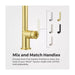 GT572-TNTBG Kitchen/Kitchen Faucets/Bar & Prep Faucets