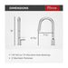 GT572-TNTC Kitchen/Kitchen Faucets/Bar & Prep Faucets