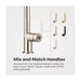 GT572-TNTD Kitchen/Kitchen Faucets/Bar & Prep Faucets