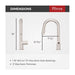 GT572-TNTGS Kitchen/Kitchen Faucets/Bar & Prep Faucets