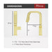 GT57-2VRVBG Kitchen/Kitchen Faucets/Bar & Prep Faucets