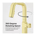 GT57-2VRVBG Kitchen/Kitchen Faucets/Bar & Prep Faucets