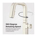 GT57-2VRVD Kitchen/Kitchen Faucets/Bar & Prep Faucets